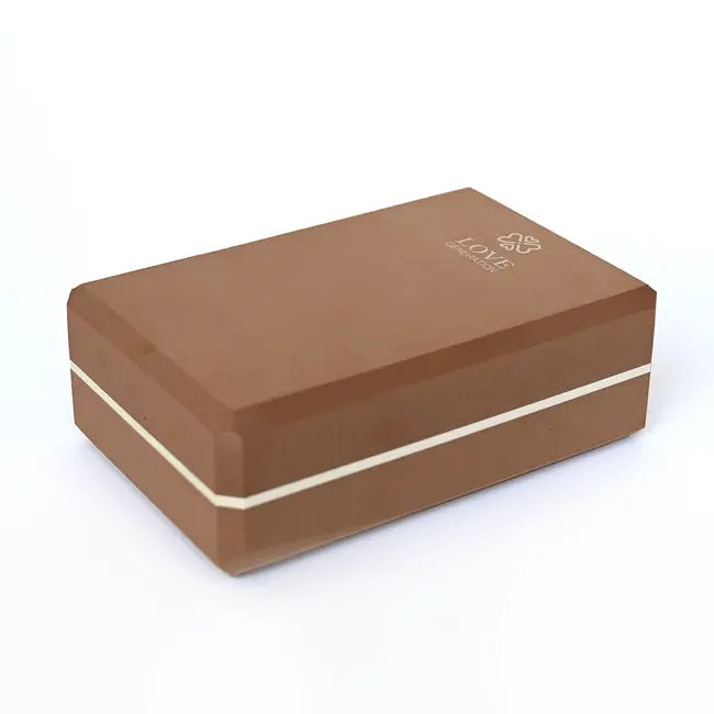 yoga block love braun