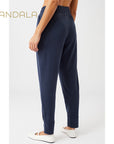 Mandala  Cuffed Track Pants - saphire
