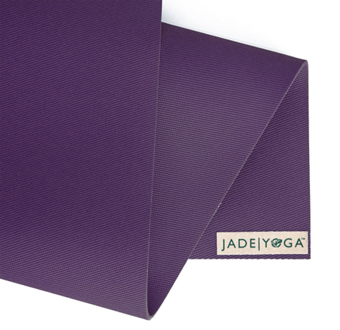 yogamatte jade naturkautschk rutschfest purple nachhaltig