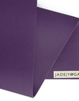 yogamatte jade naturkautschk rutschfest purple nachhaltig