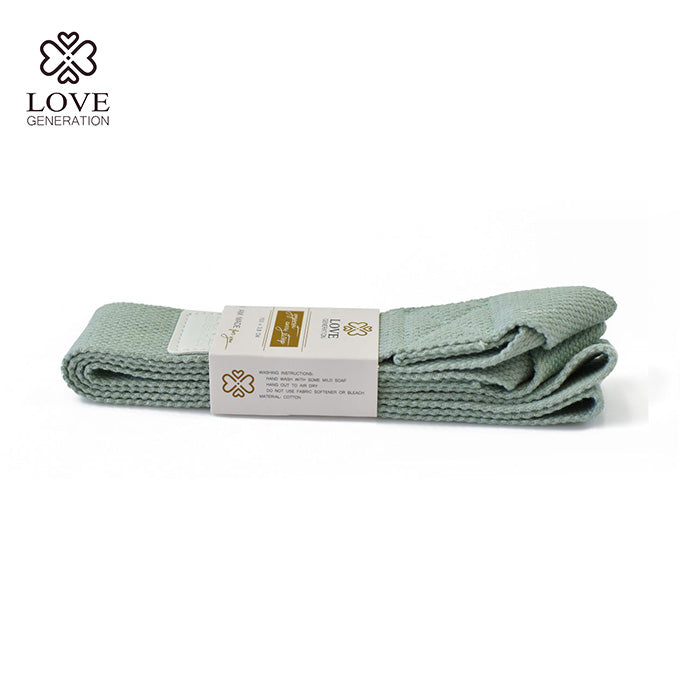 yogamatten tragegurt baumwolle love serenity sage