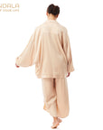 Mandala Tulum Pants aus veganer Seide - raw