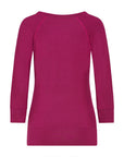 Yamadhi Casual ¾ Modal Yoga Longsleeve - Purple Grape (Berry)